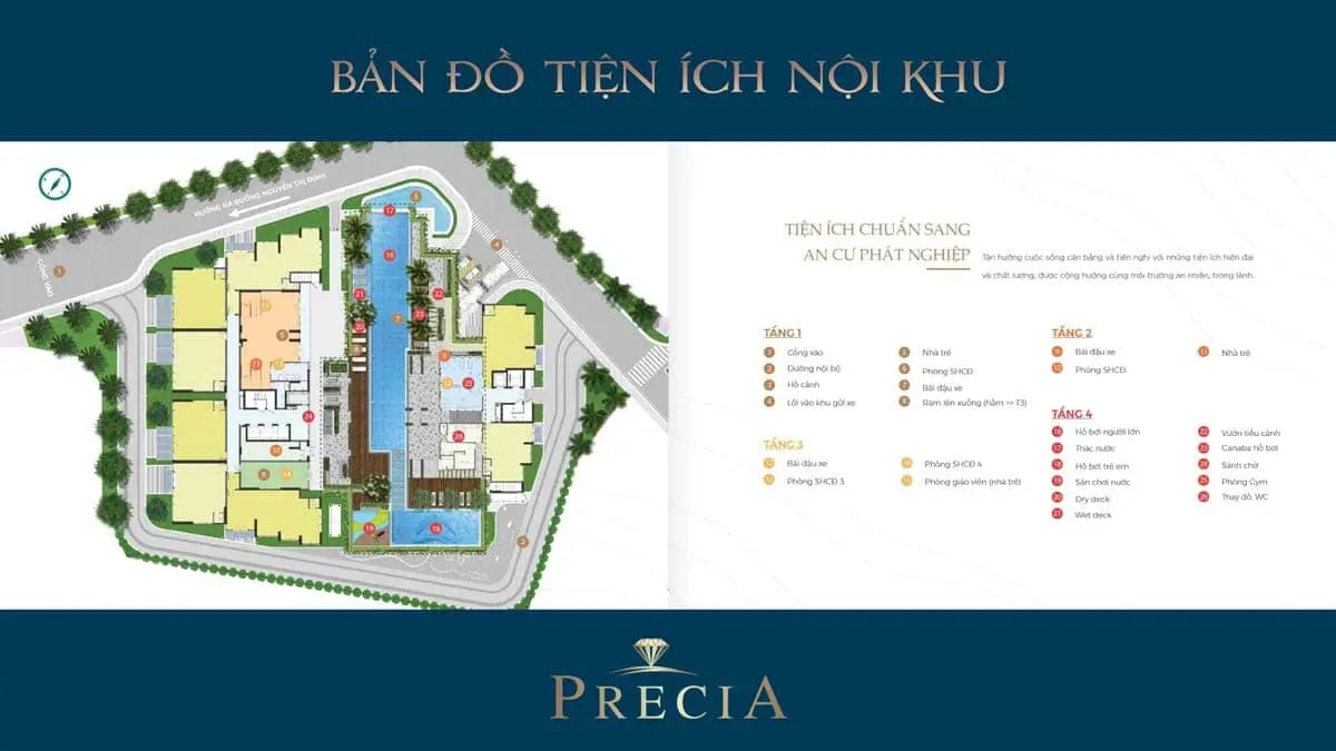 PRECIA QUẬN 2 5 Hệ thống Tiện ích nội khu tại Căn hộ Precia Quận 2