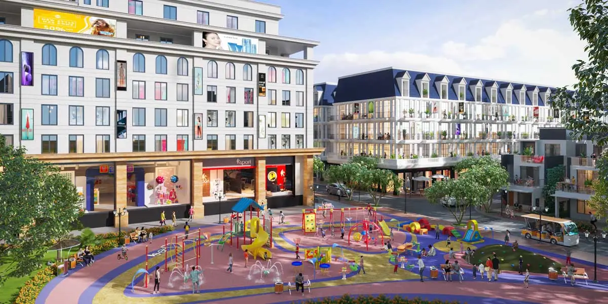 Xuân Quang Villas Hồ Tràm 6 Khu vui chơi trẻ em Xuân Quang Villas Hồ Tràm