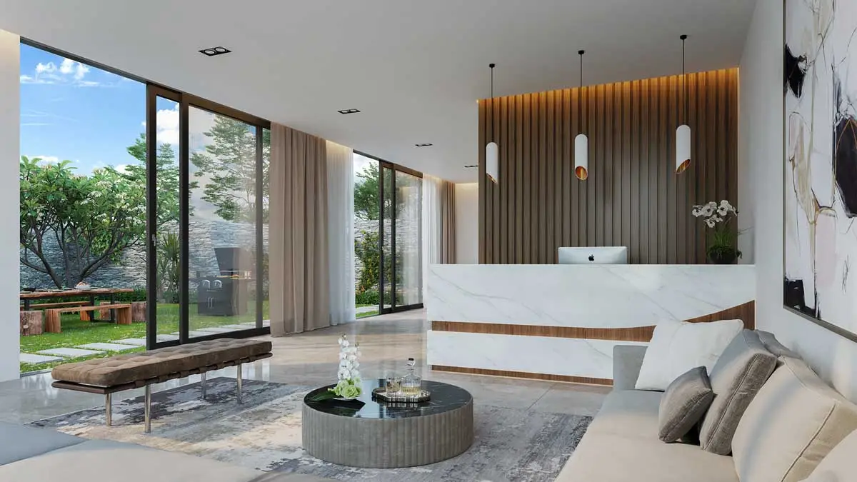 Xuân Quang Villas Hồ Tràm 14 Phòng khách Biệt thự Xuân Quang Villas Hồ Tràm