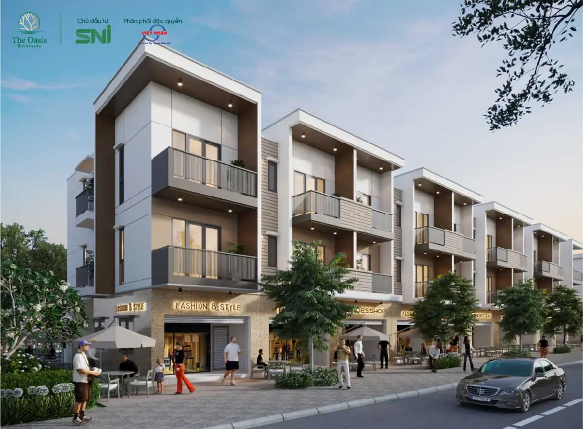 The Oasis Riverside 7 Nhà phố liên kế The Oasis Riverside Bình Dương