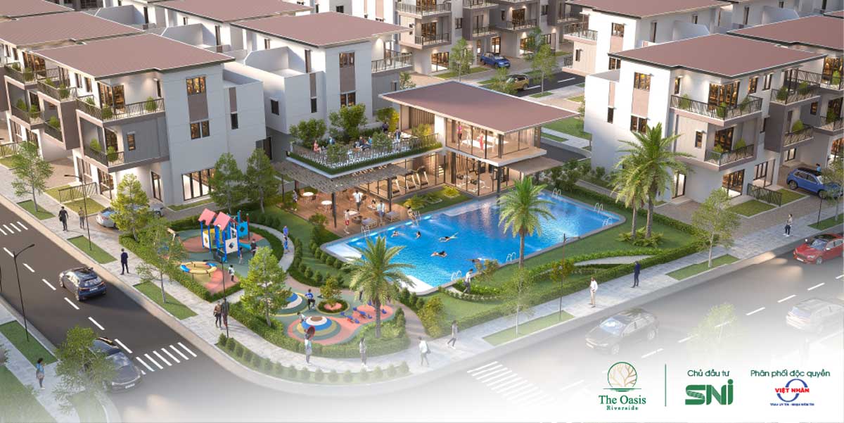 Tiện ích nội khu Dự án The Oasis Riverside Bình Dương