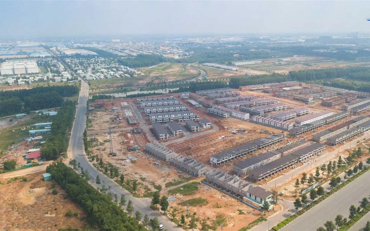 The Oasis Riverside 16 Tiến độ thi công Dự án The Oasis tại Bình Dương