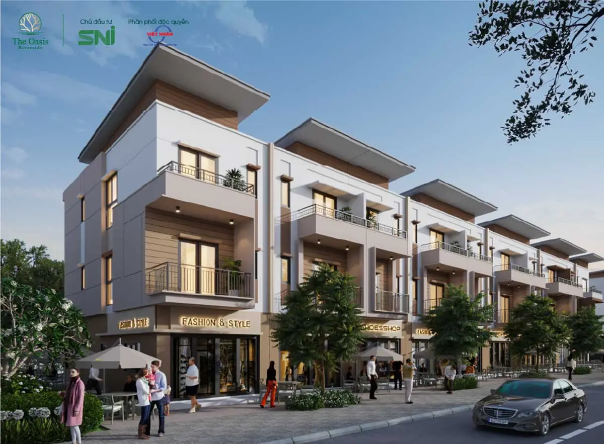 The Oasis Riverside 10 Nhà phố vườn The Oasis Riverside Bình Dương