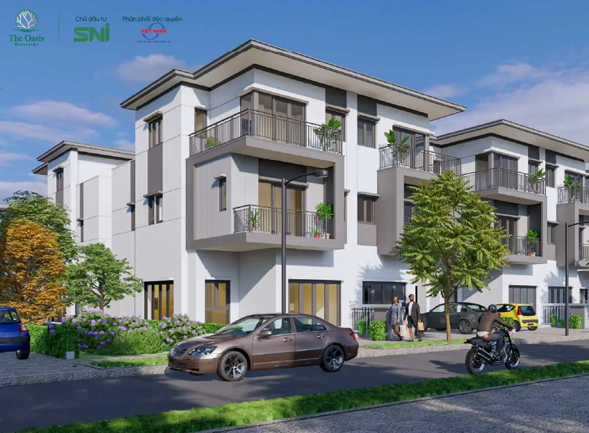 The Oasis Riverside 12 Biệt thự The Oasis Riverside Bình Dương