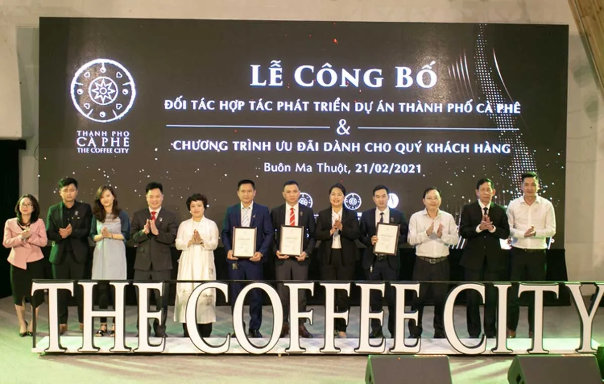 THÀNH PHỐ CÀ PHÊ THE COFFEE CITY 2 Lễ công bố Dự án Khu đô thị Thành Phố Cà Phê