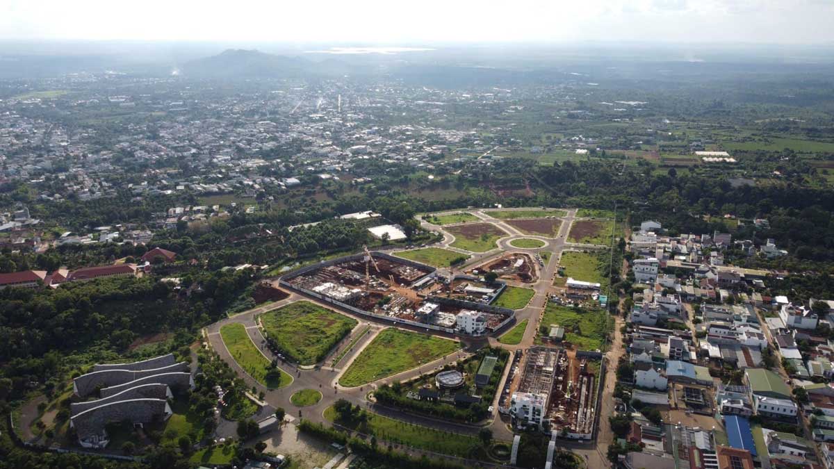 Tien do thi cong Du an Khu do thi Thanh Pho Ca Phe 2021 - THÀNH PHỐ CÀ PHÊ THE COFFEE CITY