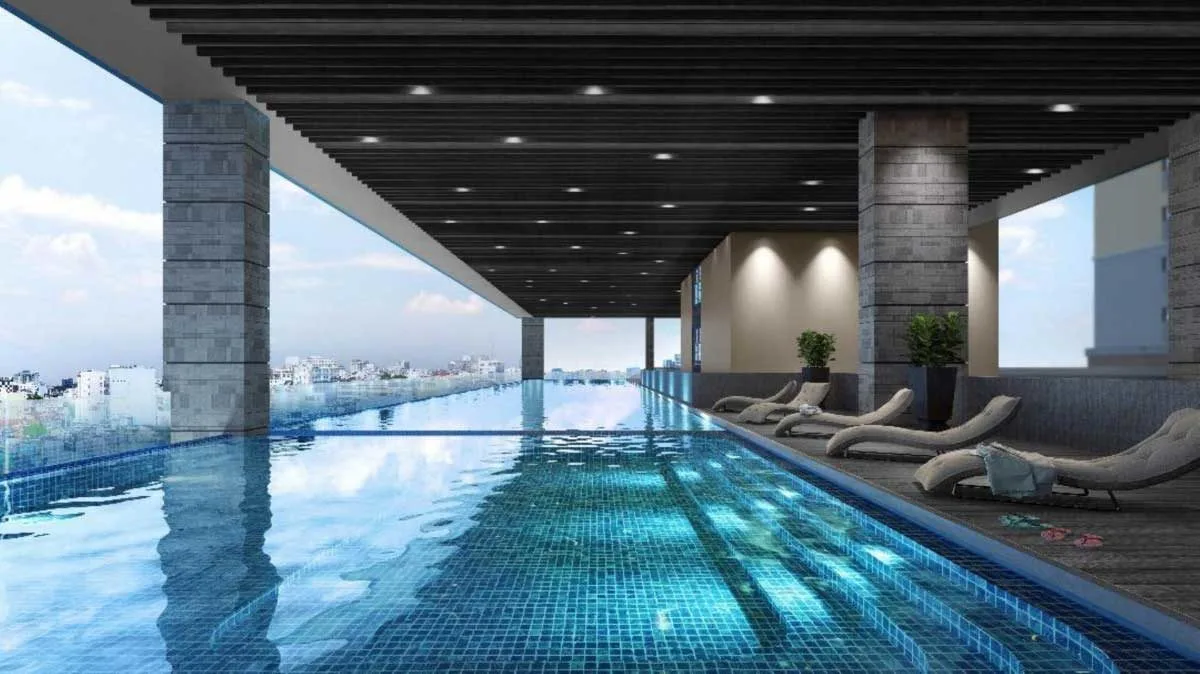 SOHO RESIDENCE QUẬN 1 7 Hồ bơi Dự án Căn hộ Soho Residence Cô Giang Quận 1