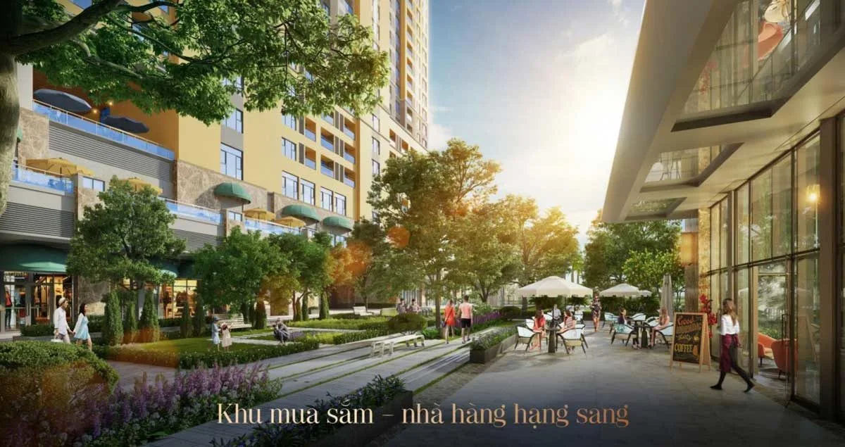 SOHO RESIDENCE QUẬN 1 8 Khu trung tâm thương mại Dự án Căn hộ Soho Residence Cô Giang Quận 1