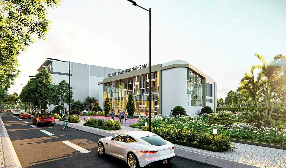 Dubai Bình Phước 6 Trường mầm non Nắng Mai Khu dân cư Dubai City Bình Phước