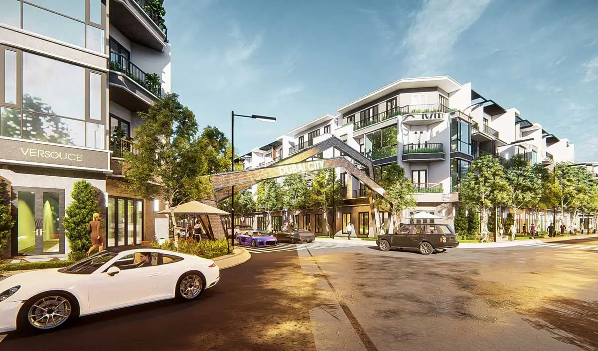 Dubai Bình Phước 4 Cổng Khu dân cư Dubai City Bình Phước