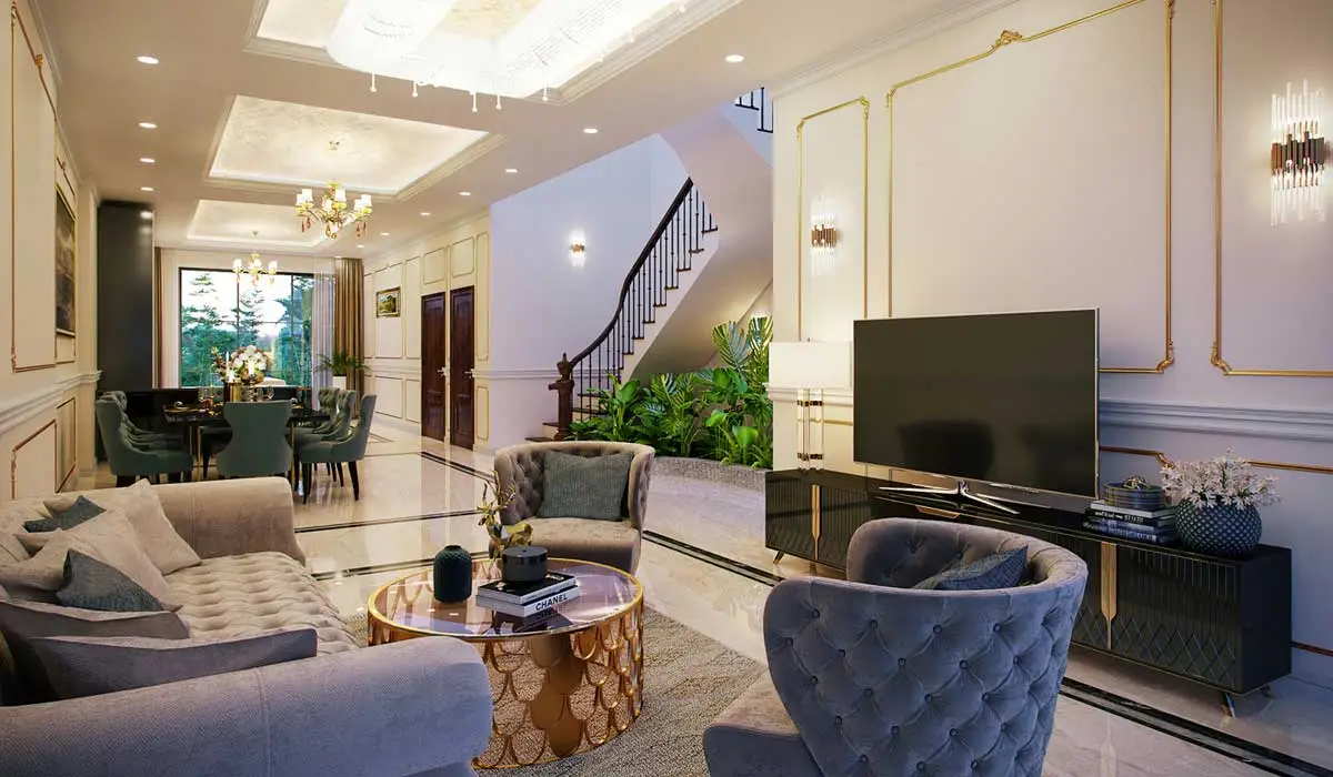 Fenice Nhơn Trạch 21 Phòng khách Biệt thự vườn Fenice