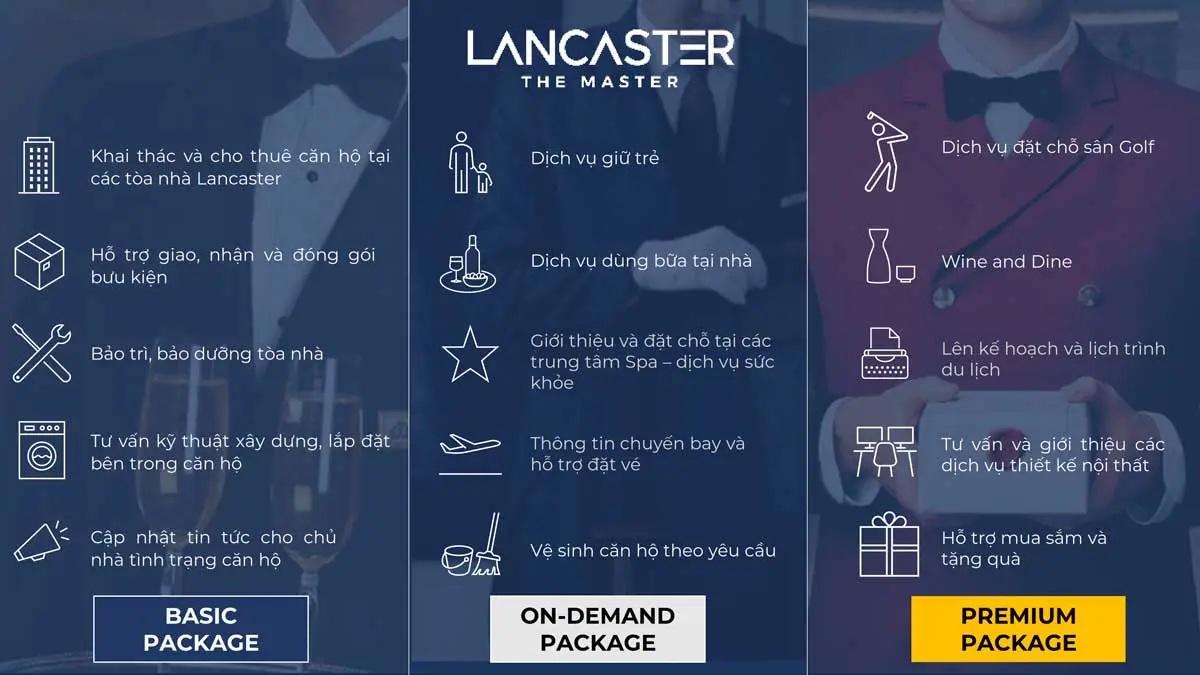 LANCASTER LEGACY QUẬN 1 4 Hệ thống tiện ích đặc quyền Dự án Căn hộ Lancaster Legacy Quận 1