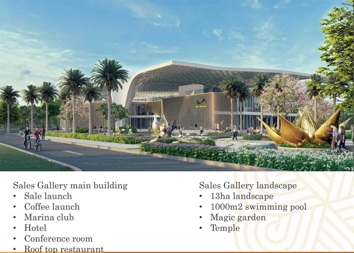 ANGEL ISLAND 4 Khu vực Sale Gallary Dự án Angel Island