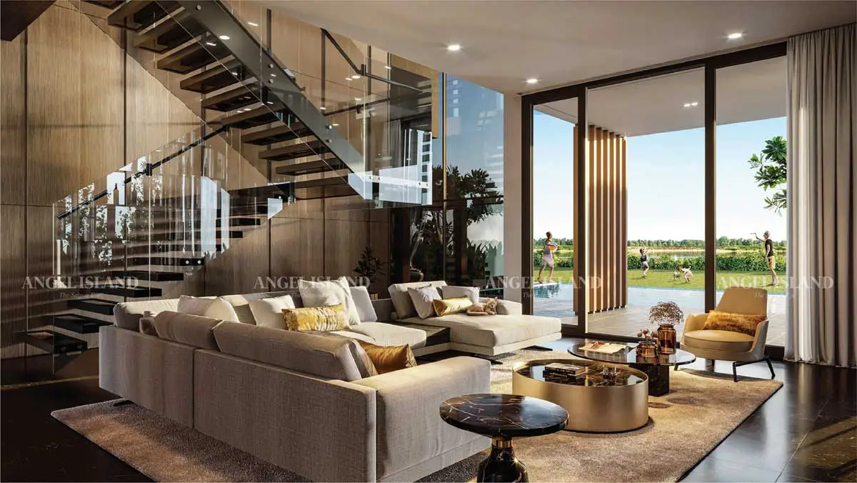 ANGEL ISLAND 22 Phòng khách Biệt thự Đảo Tiên Angel Island