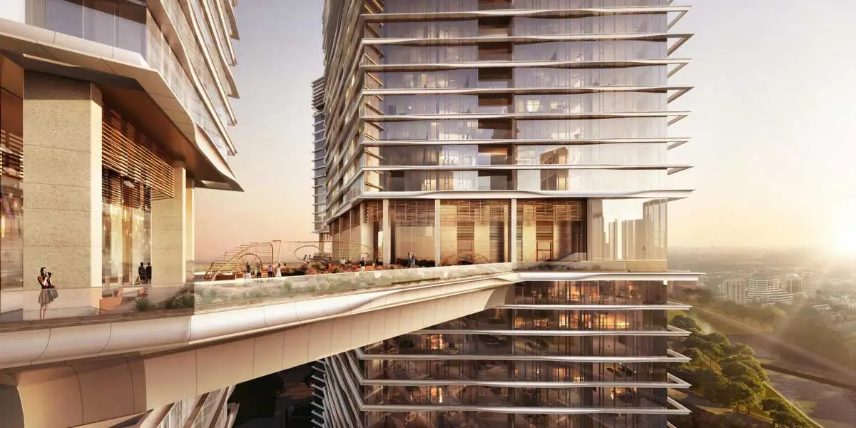 Springlight City 8 Tiện ích Cầu thang kính Dự án Căn hộ Springlight City Quận 1