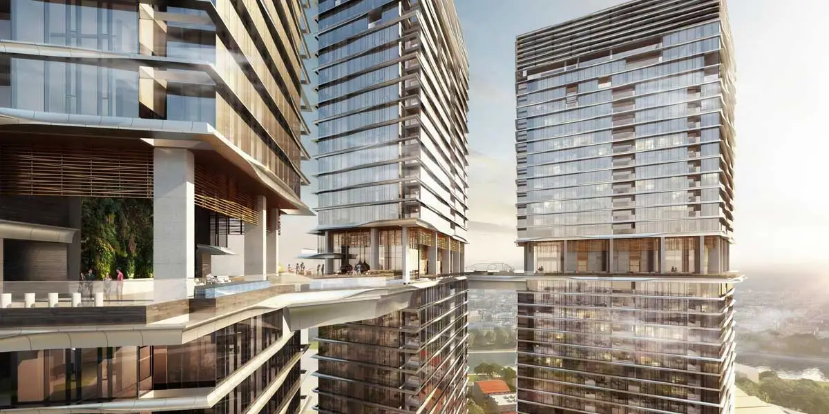 Springlight City 7 Tiện ích Cầu thang kính Dự án Căn hộ Springlight City Quận 1