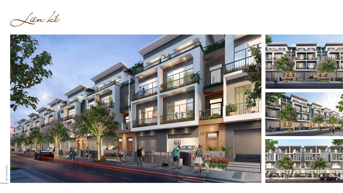 Nhà phố Liên kế T&T Millennia City Nhà phố Liên kế T&T Millennia City