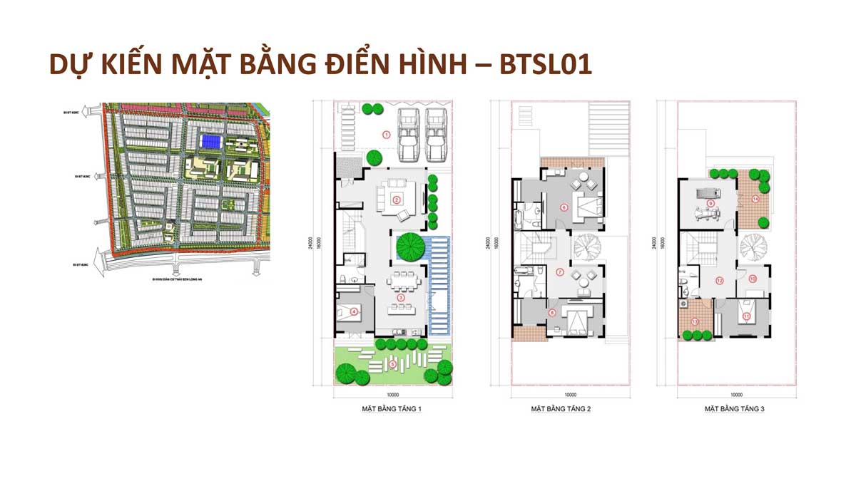 mat bang dien hinh biet thu song lap 01 TT Millennia City 2021 - T&T MILLENNIA CITY