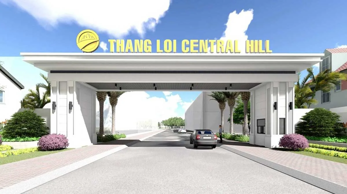 THẮNG LỢI CENTRAL HILL LONG AN 2 Cổng Dự án Khu đô thị Thắng Lợi Central Hill