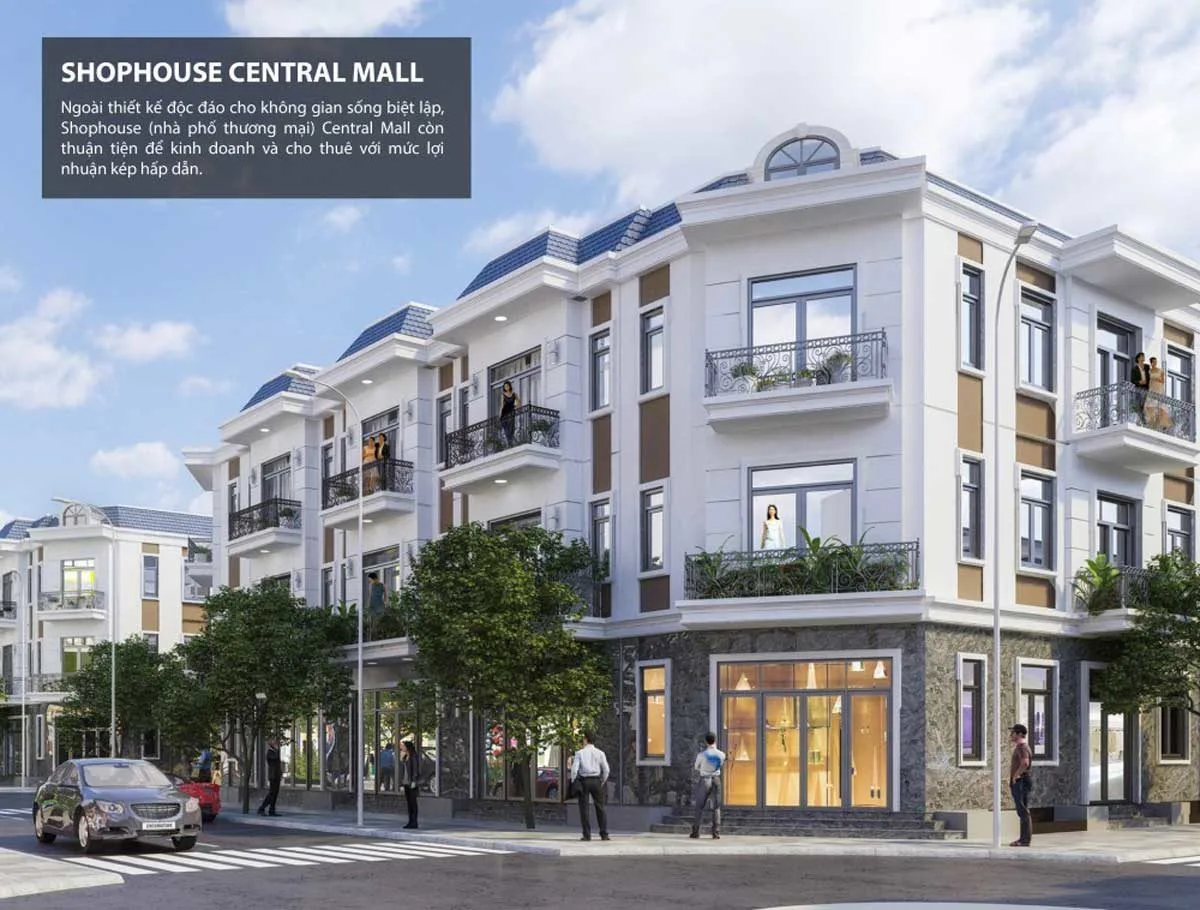 THẮNG LỢI CENTRAL HILL LONG AN 6 shophouse-central-mall