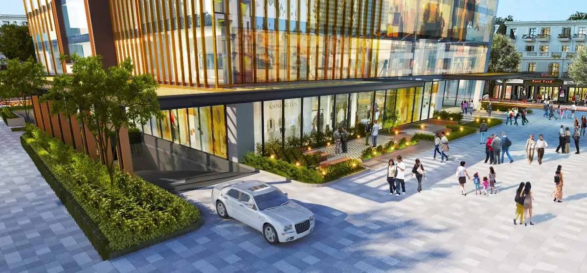 T&T DC Complex 6 Sân sau Dự án Căn hộ Chung cư T&T DC Complex Hà Nội