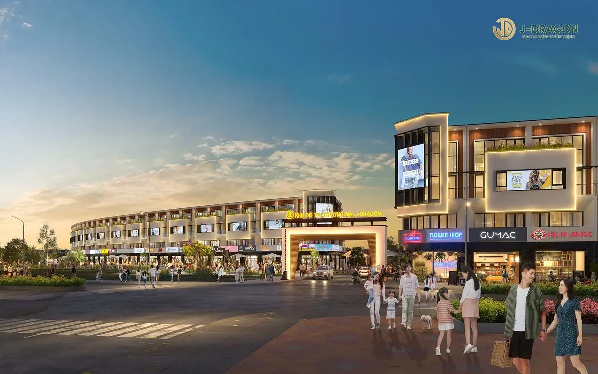 J DRAGON CẦN ĐƯỚC LONG AN 4 Cổng chào Dự án Thắng Lợi J Dragon