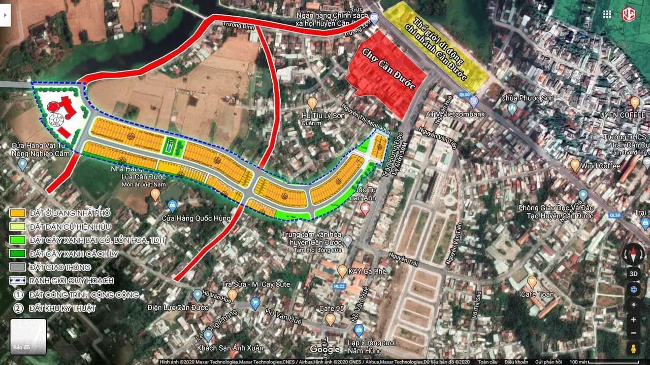 J DRAGON CẦN ĐƯỚC LONG AN 6 Vị trí mặt bằng J Dragon Thắng Lợi