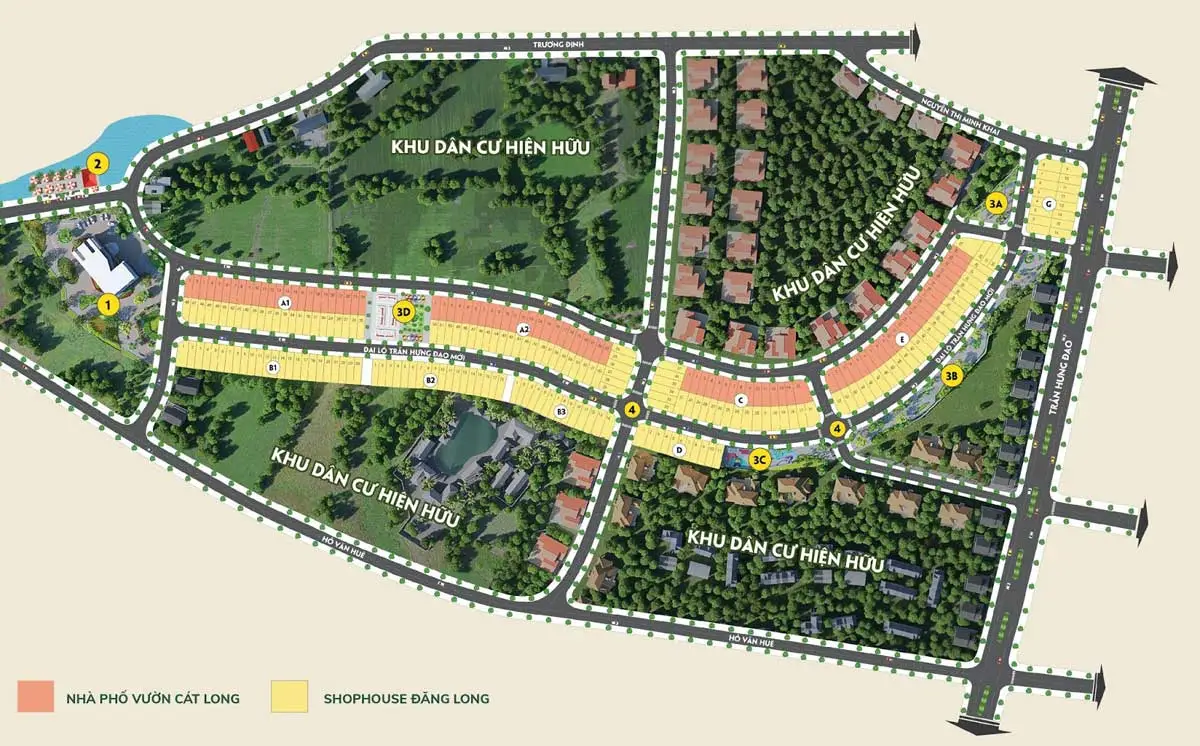 J DRAGON CẦN ĐƯỚC LONG AN 13 Mặt bằng Tổng thể Dự án J Dragon Cần Đước Long An