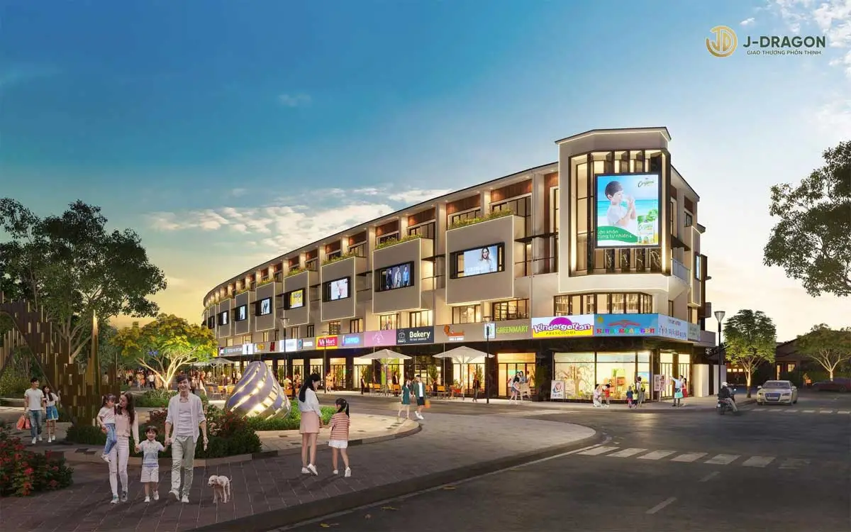 J DRAGON CẦN ĐƯỚC LONG AN 15 Shophouse J Dragon Cần Đước Long An