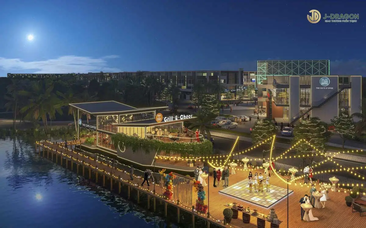 J DRAGON CẦN ĐƯỚC LONG AN 11 Khu Cafe Dự án J Dragon Cần Đước Long An