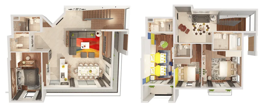 MERMAID SEAVIEW VŨNG TÀU 6 Căn hộ mẫu Mermaid Seaview