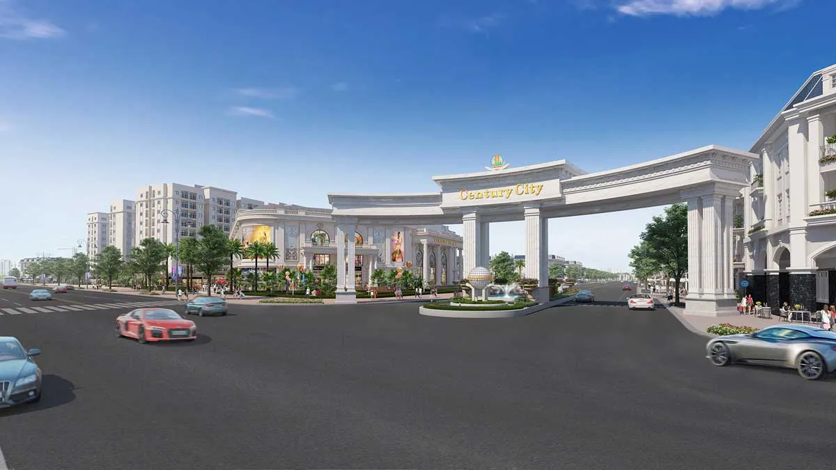 CENTURY CITY LONG THÀNH ĐỒNG NAI 2 Cổng Dự án Century City Long Thành