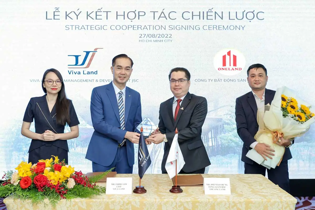 Vivian Le Jardin 11 Viva Land ký kết hợp tác phân phối dự án biệt thự Vivian Le Jardin