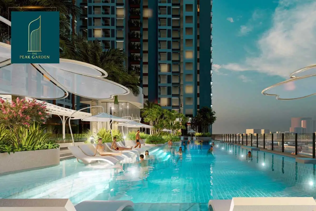 The Peak Garden 10 Hồ bơi Dự án The Peak Garden Quận 7