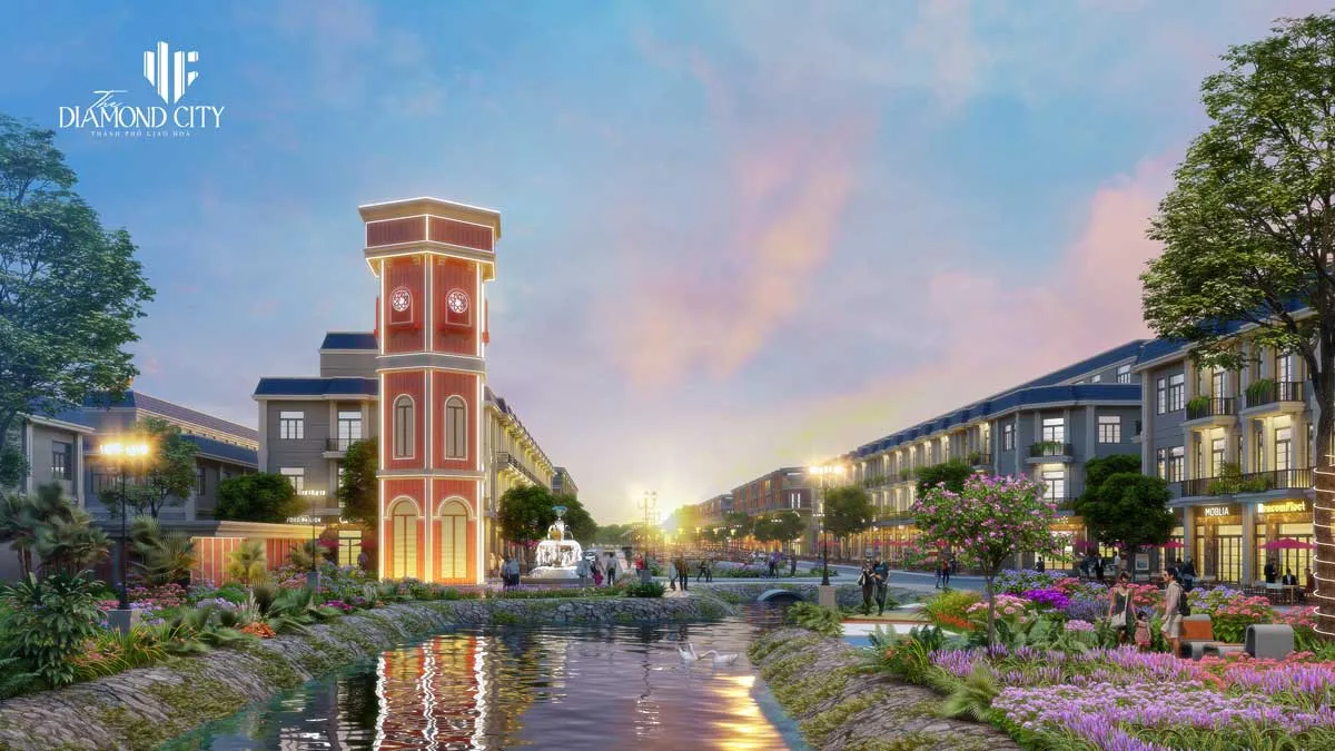 The Diamond City 4 Tiện ích Dự án The Diamond City Đức Hòa Long An