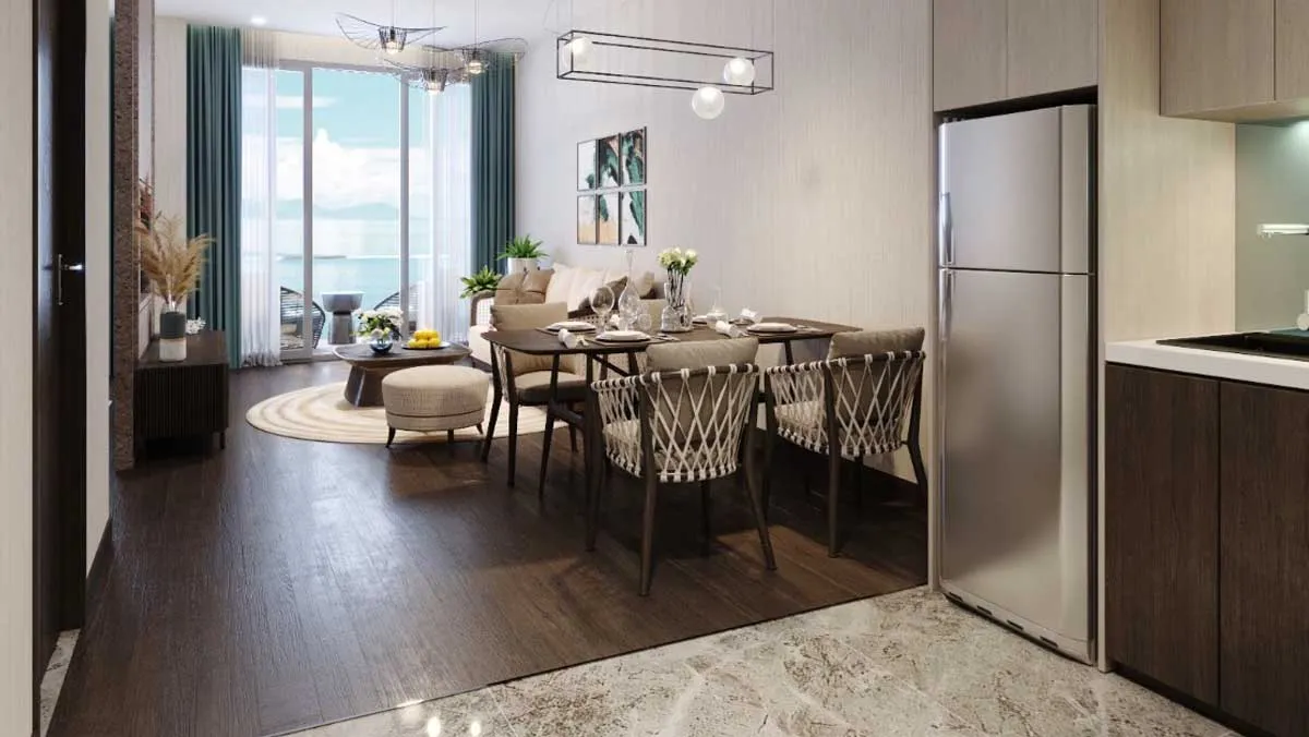 Grand Mercure Phan Thiết Khu Phong khach Can ho 1PN 70m2 Edna Grand Mercure Phan Thiet - Grand Mercure Phan Thiết