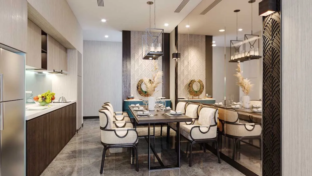 Grand Mercure Phan Thiết Ban an Can President 2 Phong ngu Edna Grand Mercure 113 m2 - Grand Mercure Phan Thiết