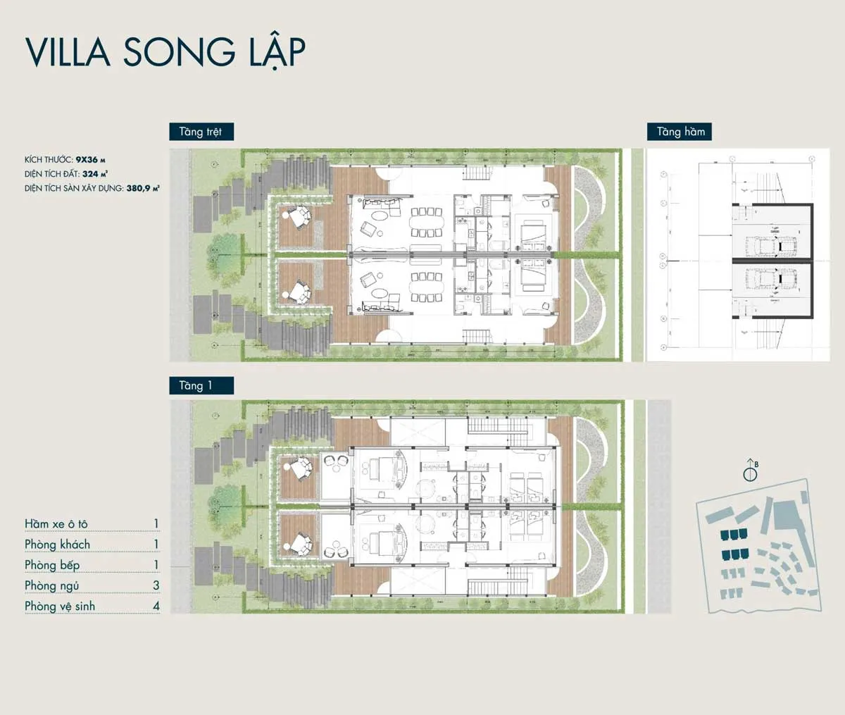 Grand Mercure Phan Thiết Biet thu Song lap Grand Mercure Phan Thiet - Grand Mercure Phan Thiết