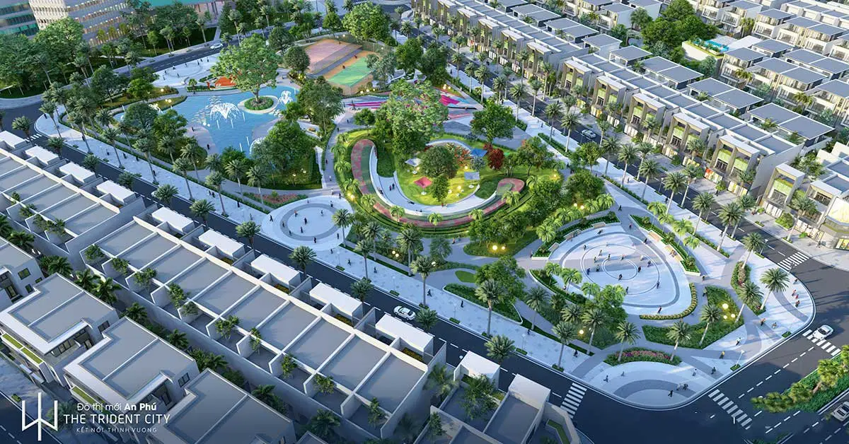 The Trident City cong vien du an the trident city tam ky - The Trident City