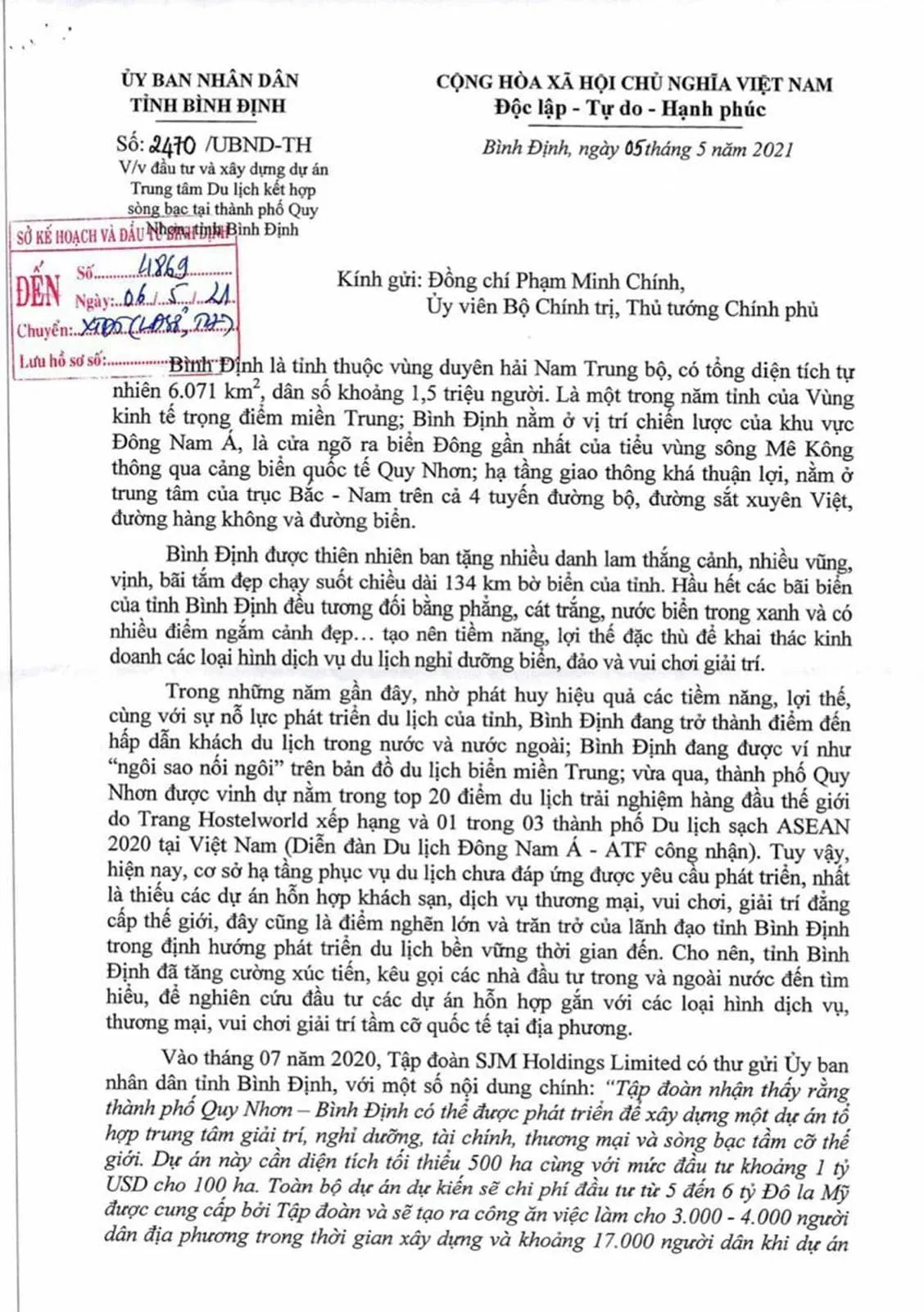 HẢI GIANG MERRY LAND QUY NHƠN SJM Holdings Limited Xay Dung Song Bac Lon Nhat Chau A - HẢI GIANG MERRY LAND QUY NHƠN