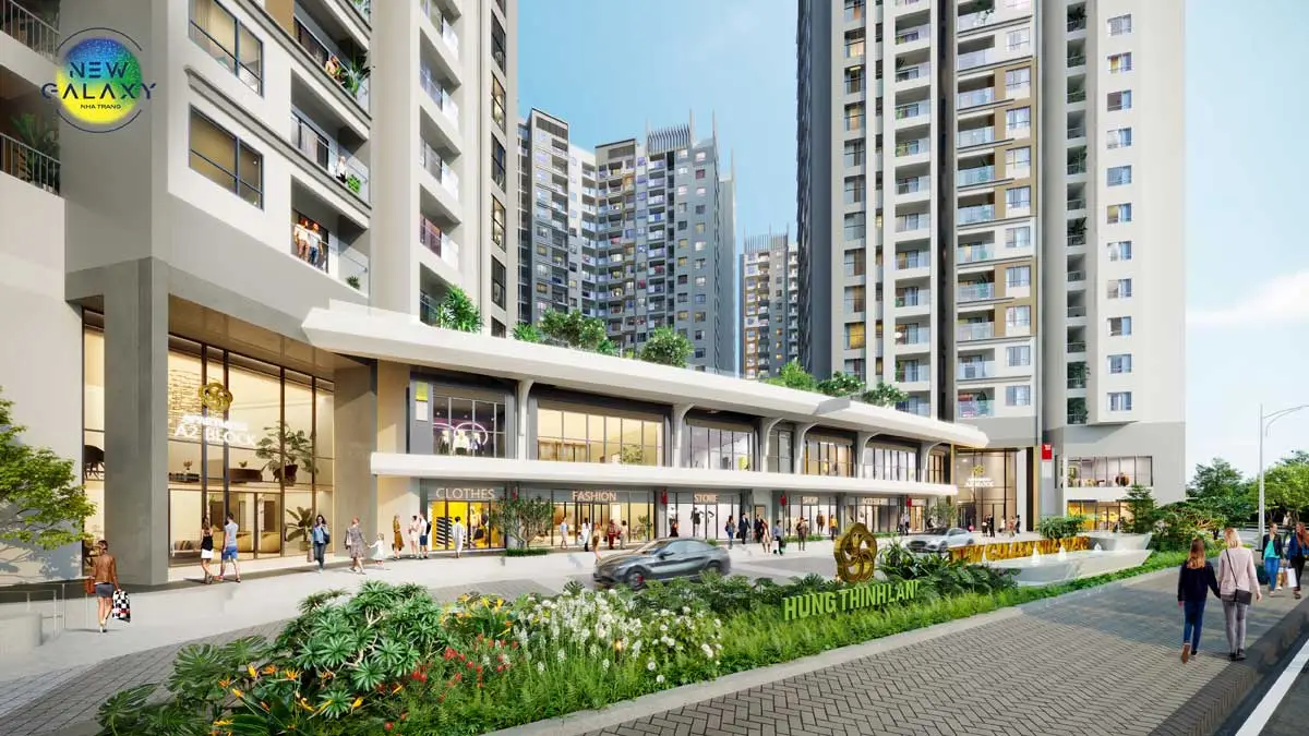 New Galaxy Nha Trang 8 Trung tâm thương mại Căn hộ New Galaxy Nha Trang tại Khu đô thị An Viên