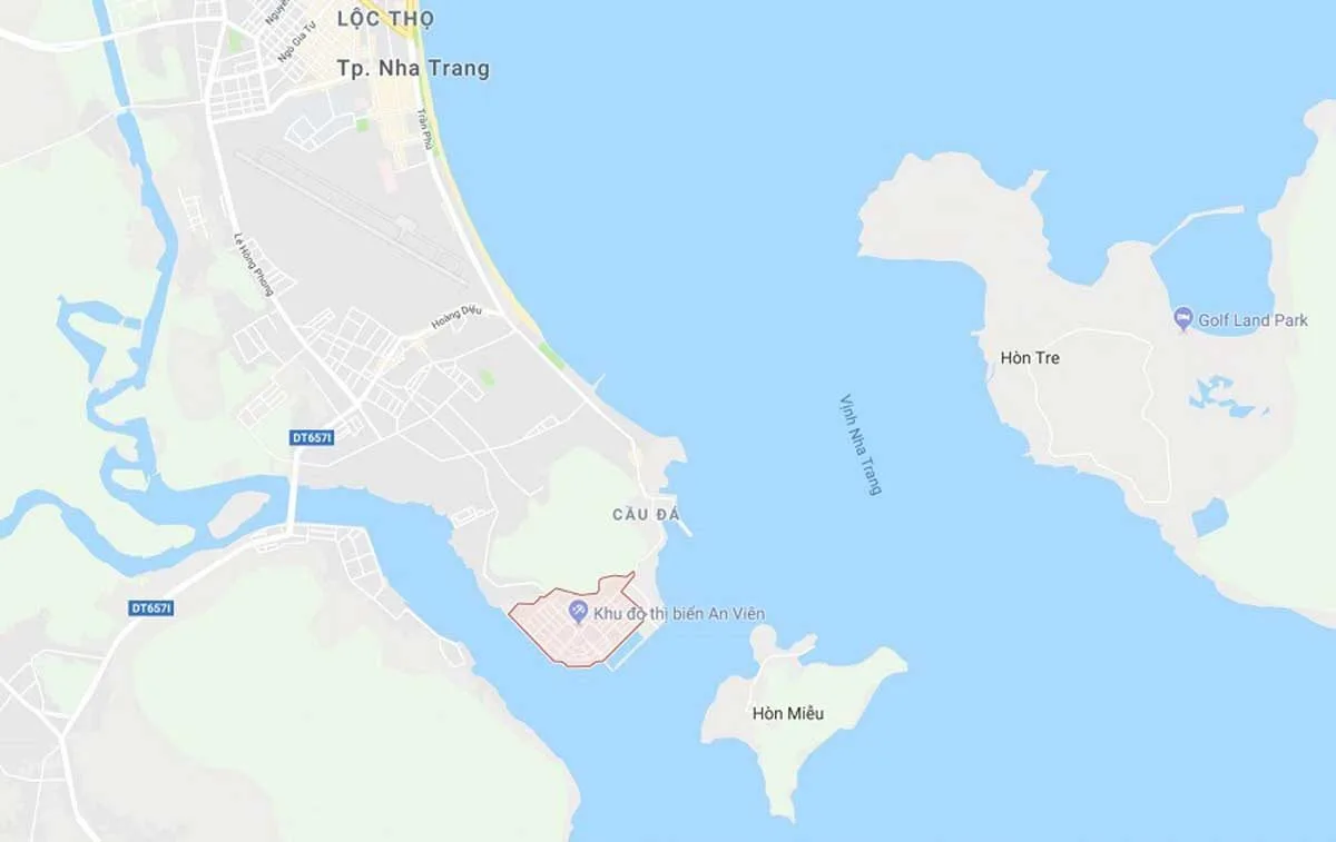 New Galaxy Nha Trang 4 Vị trí Dự án New Galaxy Nha Trang