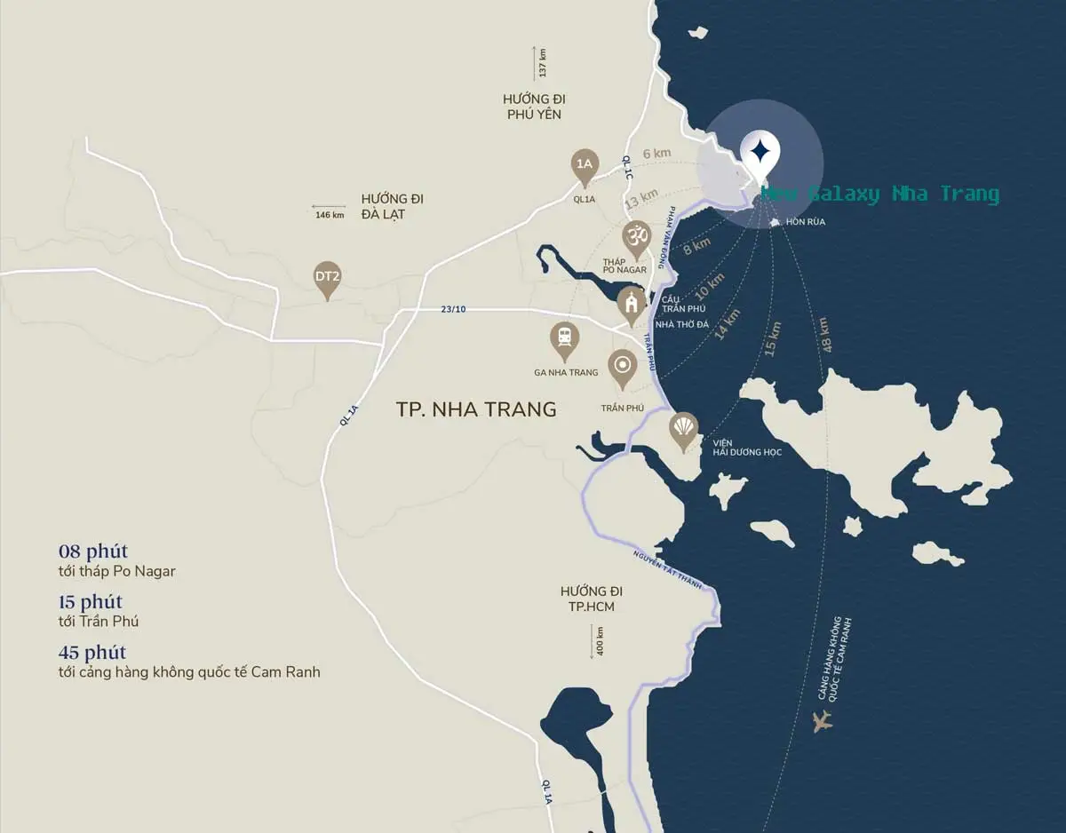 New Galaxy Nha Trang 10 Tiện ích ngoại khu New Galaxy Nha Trang