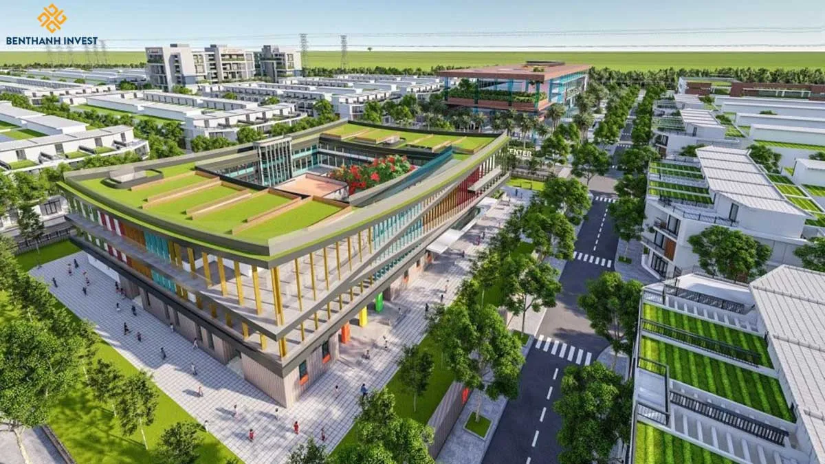 Dragon Pearl Đức Hòa Long An 8 Trung tâm thương mại Dự án Khu đô thị Dragon Pearl Đức Hòa Long An