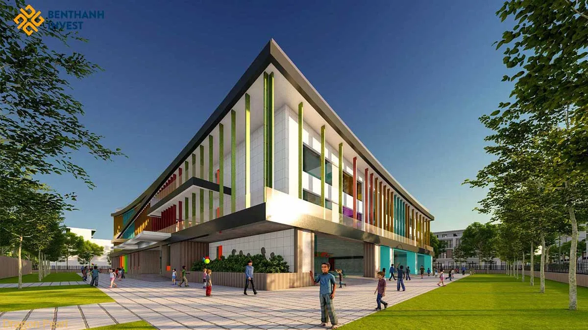 Dragon Pearl Đức Hòa Long An 12 Tiện ích Trường tiểu học Dragon Pearl Đức Hòa Long An