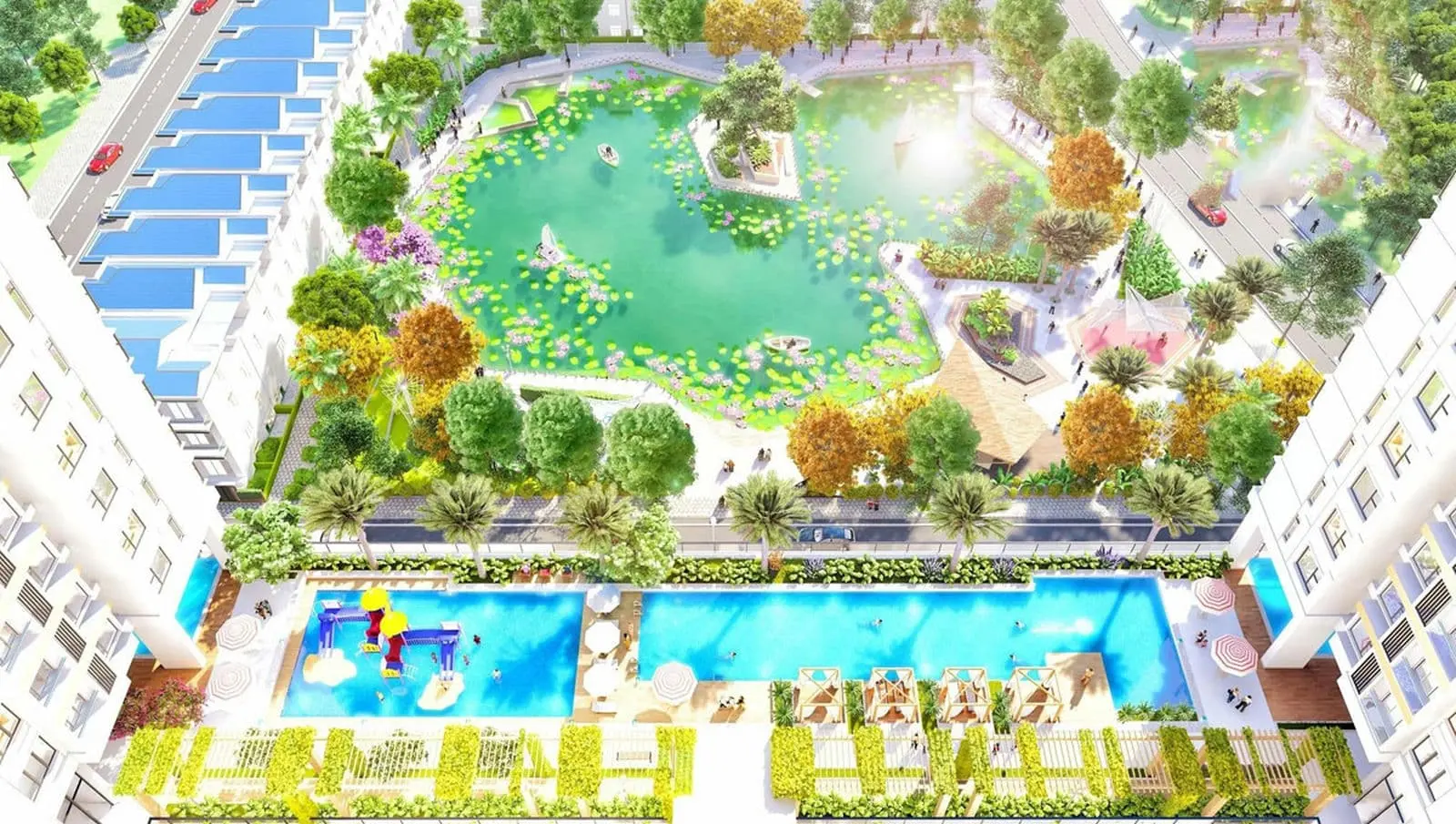 HƯNG LỘC PHÁT COMPLEX TRUNG SƠN 3 Công viên nội khu Dự án Hưng Lộc Phát Complex