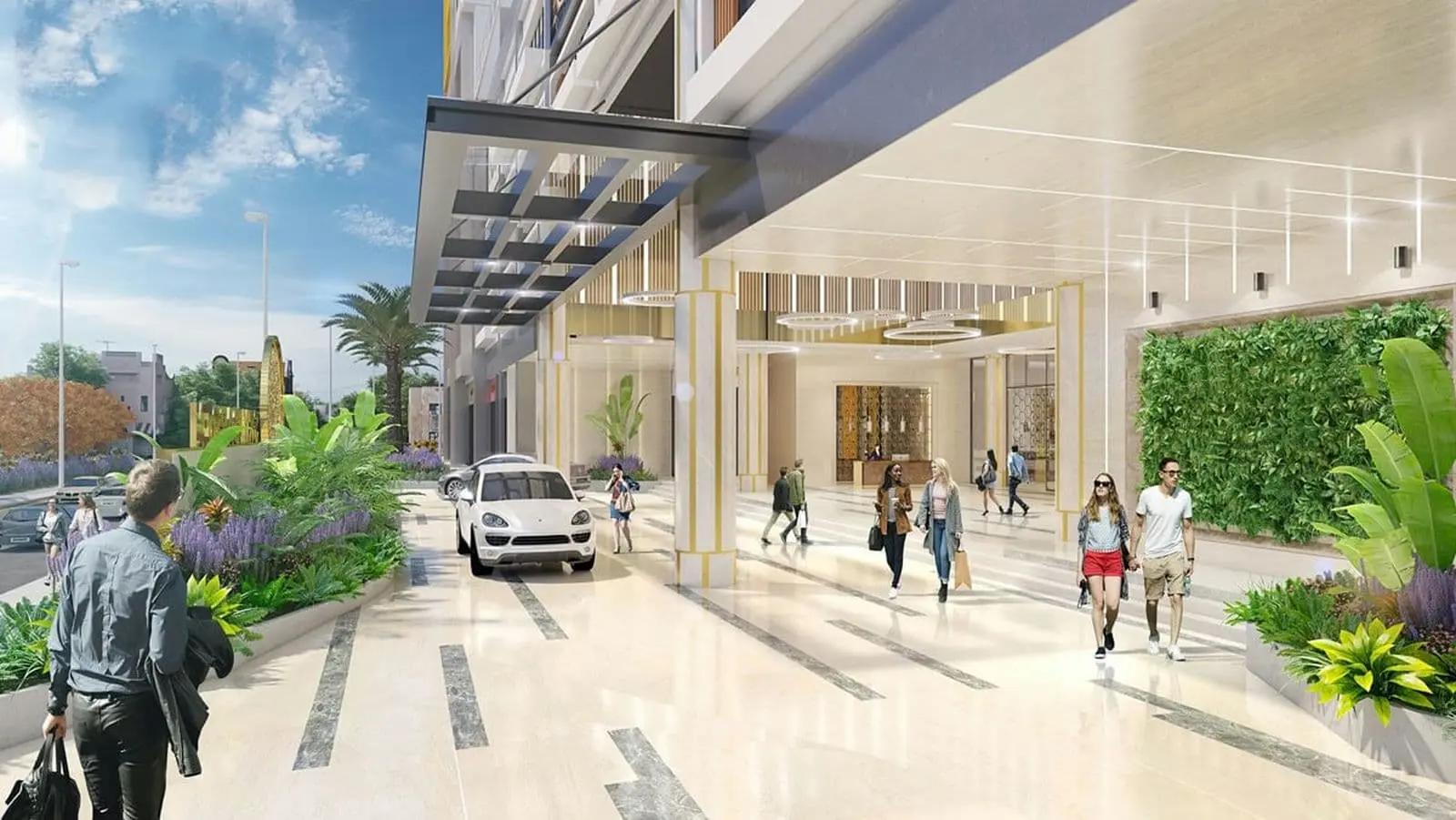 HƯNG LỘC PHÁT COMPLEX TRUNG SƠN 4 Sảnh đón Dự án Hưng Lộc Phát Complex