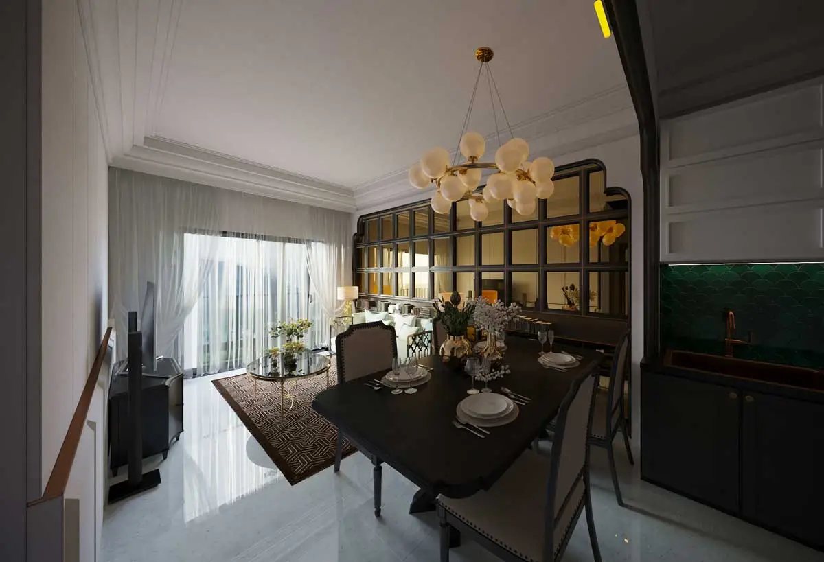 PICITY BÌNH DƯƠNG 6 Bàn ăn Căn hộ Chung cư Picity Bình Đường Dĩ An Bình Dương