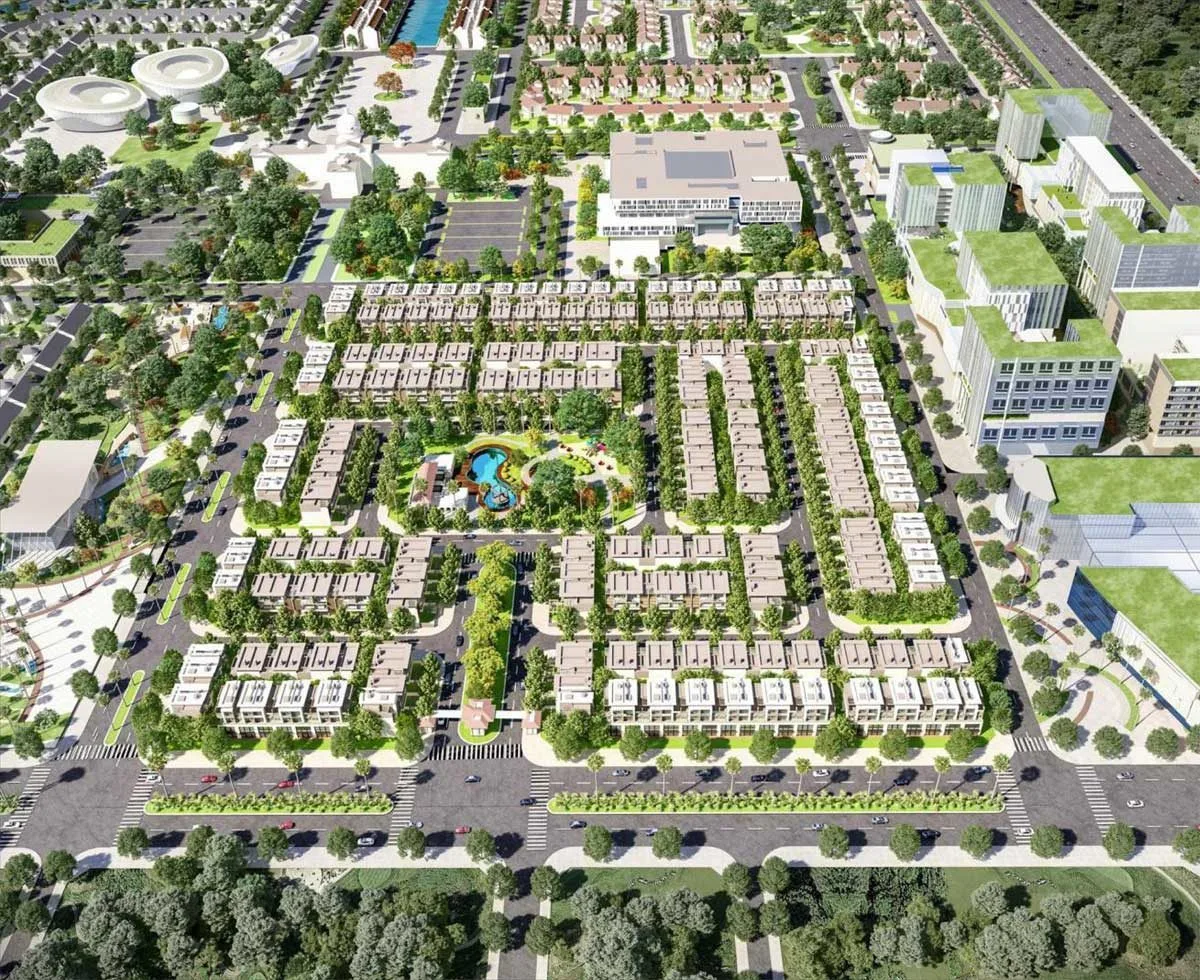 E.CITY TÂN ĐỨC LONG AN 4 Tổng thể Dự án E.City Tân Đức