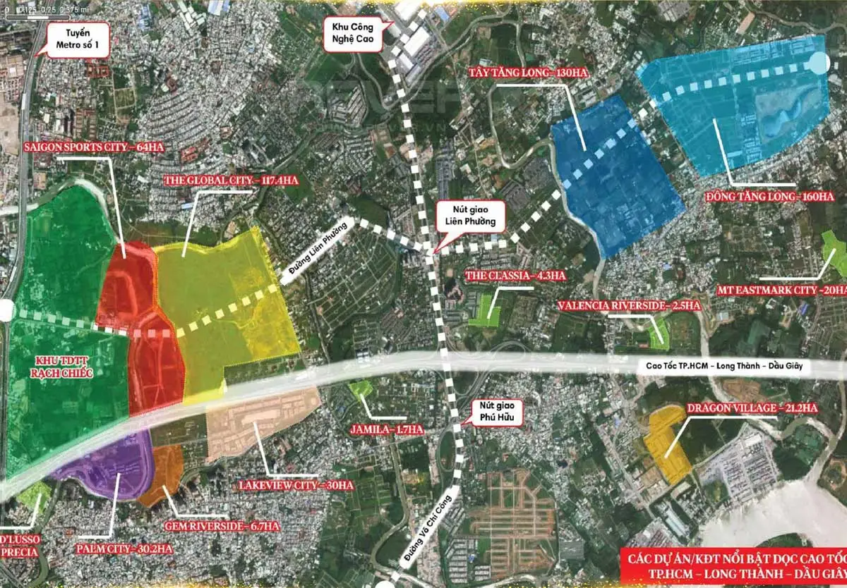 The Classia 4 Tiềm năng Vị trí Dự án The Classia Khang Điền